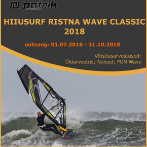 Hiiusurf Ristna Wave Classic 2018 ooteaeg on alanud, 01.07.18 - 31.10.18.