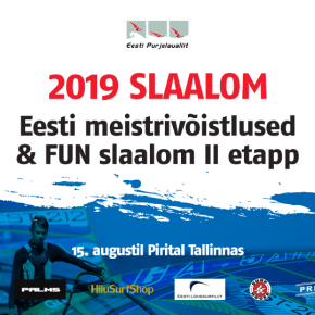 EMV slaalom ja FUN slaalom II etapp toimub neljapäeval, 15. augustil Pirital!